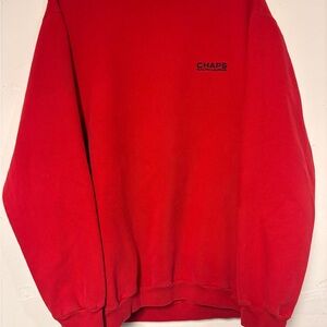 Vintage Chaps RL Men's Red Sweater Sweatshirt